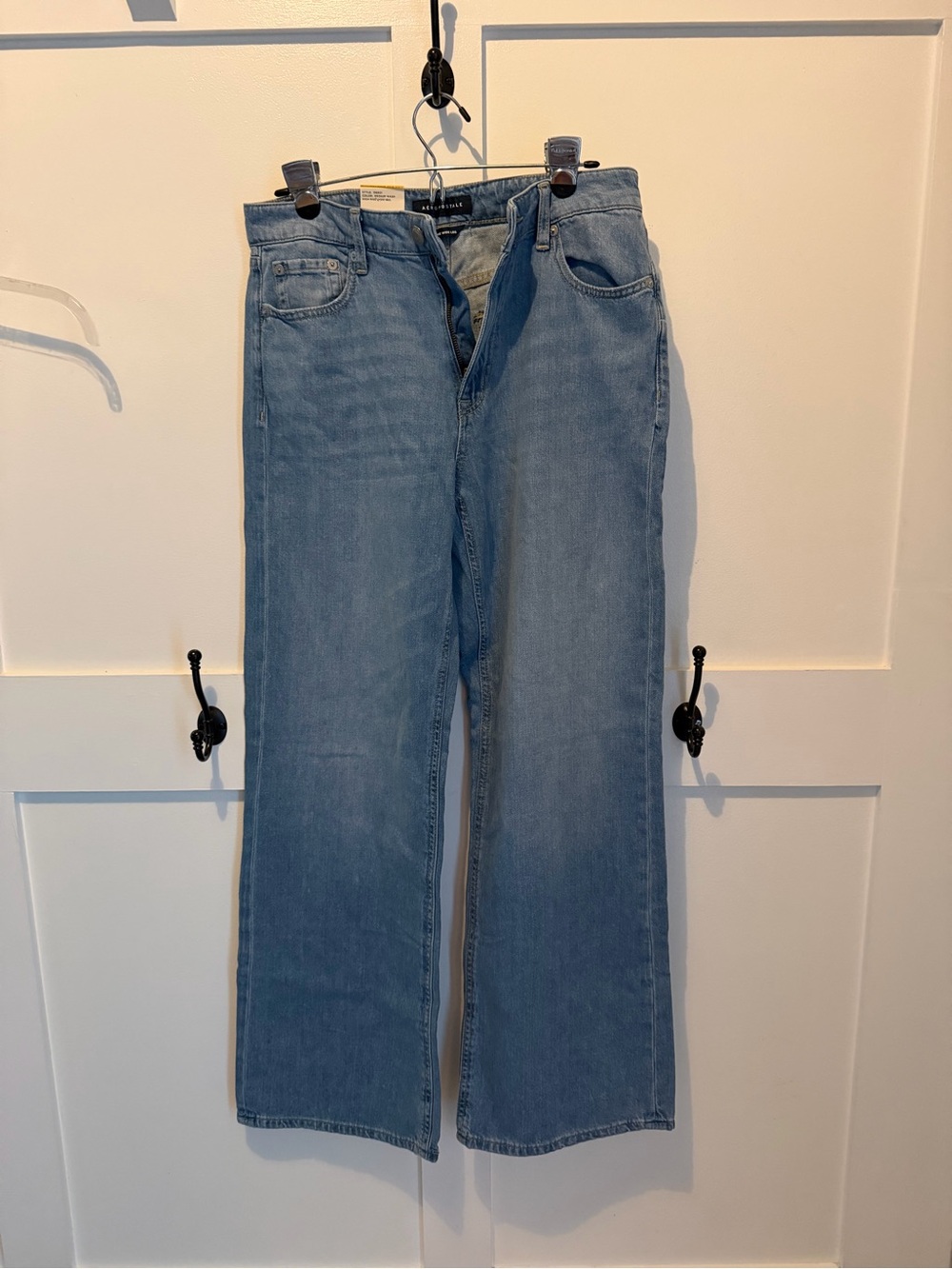 Aeropostale Light Blue Women’s Wide-Leg Jeans